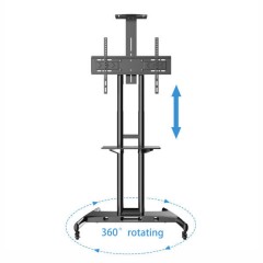 Axred Zeus 32''-85'' Bάση Tv με Ράφι & Κανάλι Απόκρυψης Καλωδίων - (11962) Axred Zeus 32''-85'' Bάση Tv με Ράφι & Κανάλι Απόκρυψης Καλωδίων - (11962)